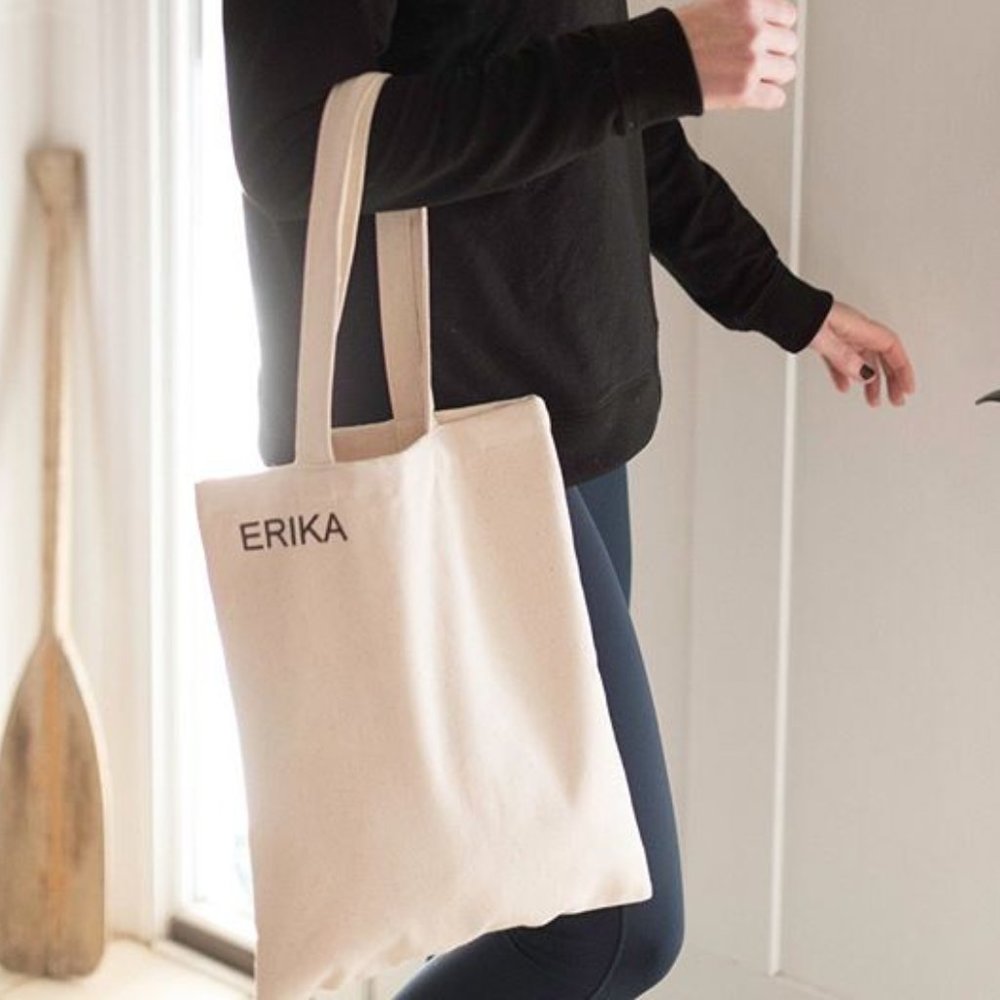FREE WITH $20 PURCHASE Upcycled Cotton Tote Bag